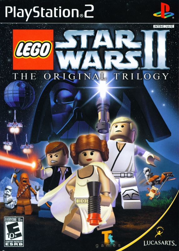LEGO Star Wars II Original Trilogy box art for Gamecube